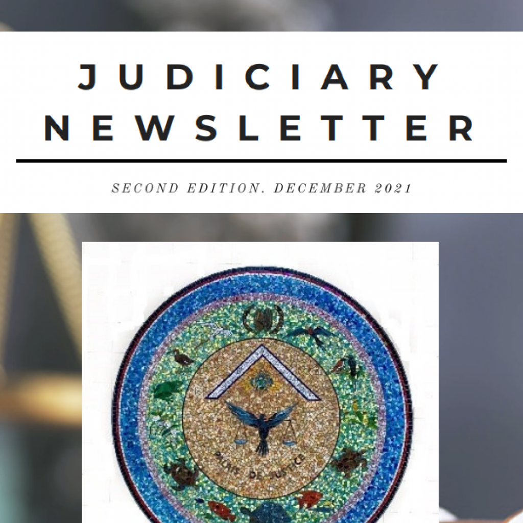 December Judiciary Newsletter Released