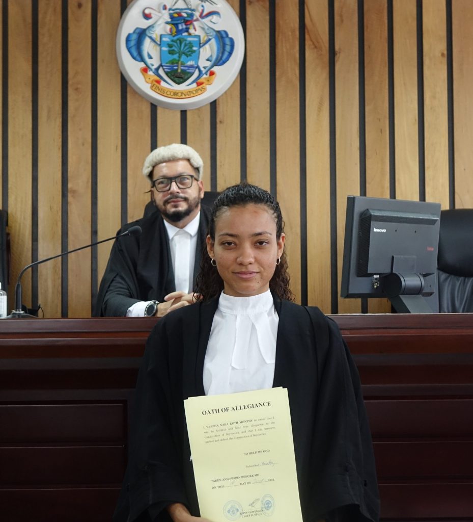 Neesha Monthy Called to the Bar as Attorney at Law