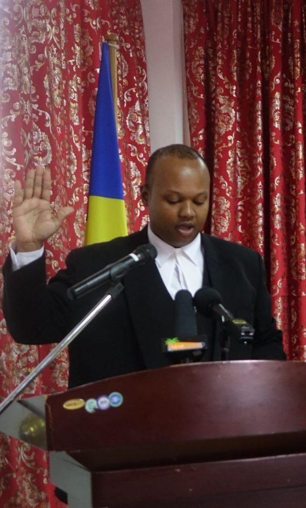 Historical Moment: Magistrate Andy Asba Sworn In As First Chief ...